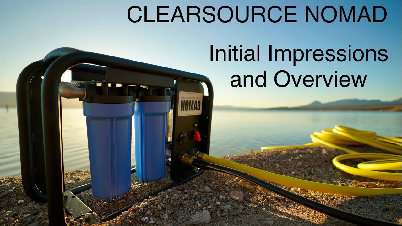 Review / Clearsource NOMAD Portable Water Filtration System / February 2021