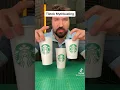 Are the Starbucks cup sizes the same