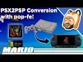 How to Convert PS1 Games to PSP EBOOTs with pop-fe PSX2PSP Conversion