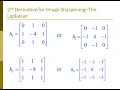 Sharpening Spatial Filters