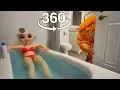 Download Lagu 360° Udin Din Din Dun Watching Ballerina Cappuccino Bathing  | VR 8K