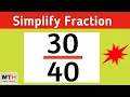 How to simplify simplifying fractions