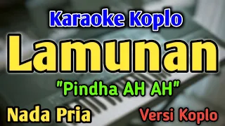 lamunan karaoke nada pria pindha ah ah