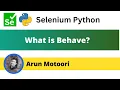 2 What is Behave Selenium Python