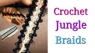 crochet jungle braids easy beginners friendly method macamy