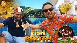 we outside with chef jason x tyson king fish broth in sealots