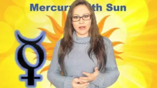 Mercury conjunct Sun in the Horoscope