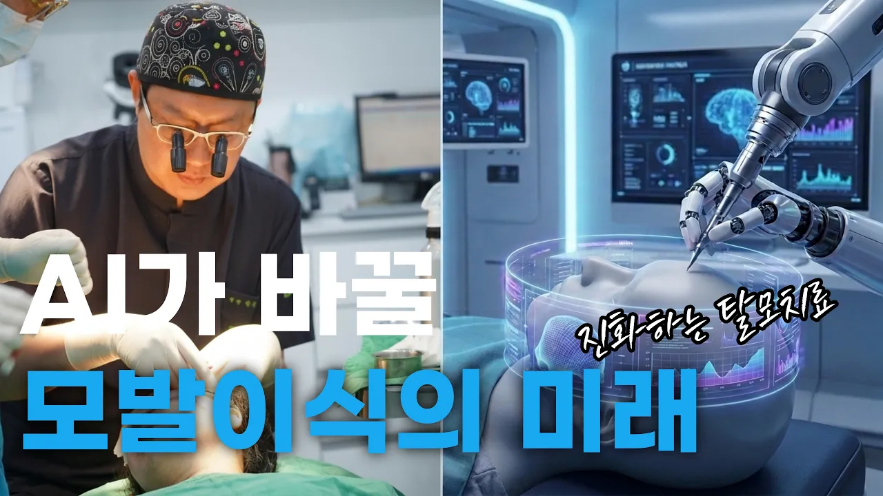 이제 탈모 치료도 AI가? 모발이식 수술에 도입될 기술들
