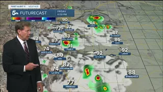 More strong storms this evening especially east of Pueblo