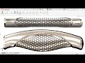 Exercise 63 How to make Textured Hand Grip in Solidworks 2018