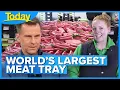World s largest meat tray up for grabs in 5 raffle Today Show Australia