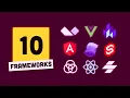 I built the same app 10 times Which JS Framework is best
