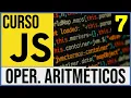 Operadores Aritmeticos en JavaScript Curso JavaScript 7