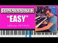 How to Play Easy by The Commodores - Piano Tutorial