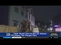shows SUV slam into Staten Island home