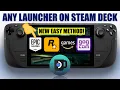 Install ANY Game Launcher on Steam Deck: EASY Method with Decky Plugin (Epic, Rockstar, GOG \u0026 More!)