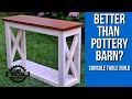DIY Console Table Build - Entry Way Table