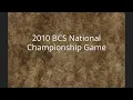 2010 BCS National Championship Game