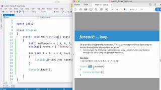 Week 10 - Arrays and Loops