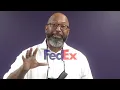 FedEx Senior management director Ron Lewis on opening day Birmingham Fedex location