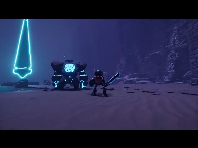 Prophet - gameplay trailer (free soulslike-action)