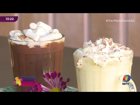 Aprenda duas receitas de chocolate quente