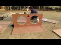 How to make 2×15 dj box at home.