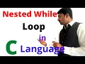 Nested While Loop in C Language Nested While Loop in C Programming ITERATIVE STATEMENT TARIQ IQBAL