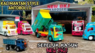 Download Truk ANTOBOLLO Masuk Markas NEW BKJ || Versi Miniatur Truk Plastik || MP3