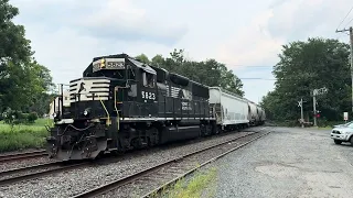 NS 5823 GP38-2 leads MA1 with a SAAHC blocked by I111 with a YN2 at Piscataway
