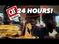 ONLY EATING GAS STATION FOOD FOR 24 HOURS Better than 7-ELEVEN QUIKTRIP