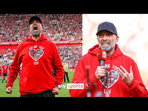 Download MP3 Jurgen Klopp's FULL speech at Anfield after his last Liverpool game 🔴