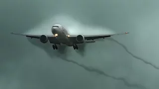 Storming The Rain Clouds SkyCargo 777 4K 