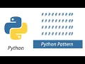 Python Pattern Program - Printing in rectangular shape