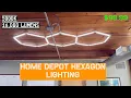 LIGHT EM UP Home Depot Hexagon Lighting by Enbrighten