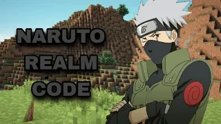 BEST NARUTO REALM CODE FOR BEDROCK EDITION Updated Mod