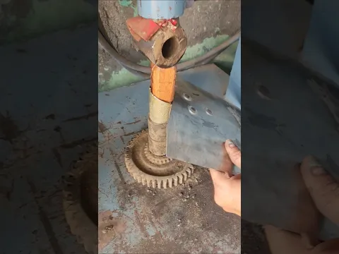 how to fit a handle in haydrolik powar press