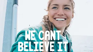 The most AMAZING thing happened on our FIRST long sail No. 17