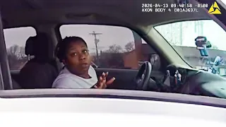 Woman Flees After She's Caught Driving High
