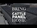 How to Bring 16-Foot-Long Cattle Panels Home
