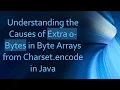 Understanding the Causes of Extra 0-Bytes in Byte Arrays from Charset encode in Java