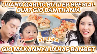 sarwendah masak udang buat gio dan thania