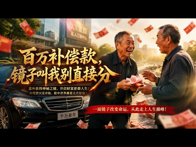 百万补偿款,镜子叫我别直接分