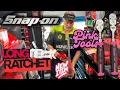 Snap On Long Neck Ratchet And Pink Tools