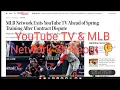 Breaking YouTube TV Lost MLB Network