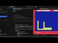 How to code the snake game in sandbox java-script