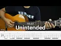 Download Lagu UNINTENDED - MUSE - Fingerstyle Guitar Tutorial TAB + Chords + Lyrics