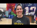 Kelsey Plum on sleeping in hyperbaric chamber to heal sprained ankle injury before Dallas Wings game