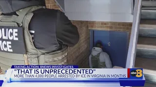 Unprecedented ICE arrests more than 4 000 across Virginia in just 6 months