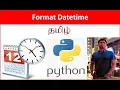 Py Python Scripting - Datetime formatting with strptime strftime